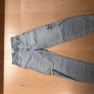 Agolde Light Blue Jeans w/cut-offs
